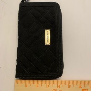 Vera Bradley accordion wallet - black